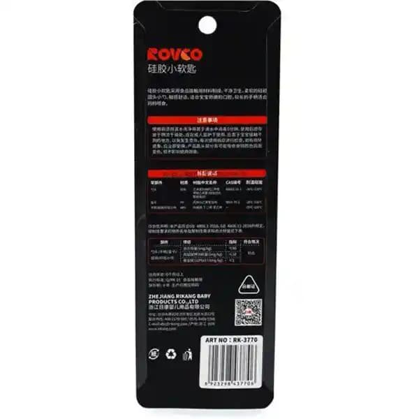قاشق سیلیکونی قابدار نوزاد برند رووکو rovco کد 3770 — تصویر ۶