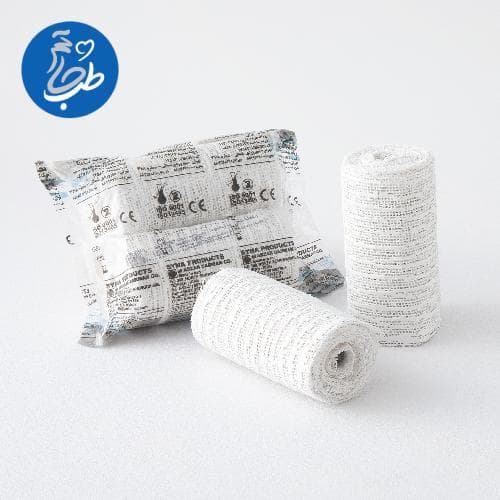 باند گچي ارتوپدي ساینا 2 (بافت لينو نخ 30) سايز cm 20×250 رول