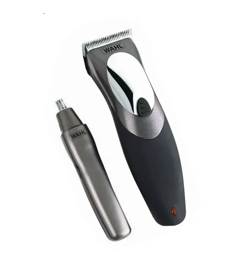 ست ماشین اصلاح سر و صورت وال باسیم/بیسیم Wahl 9639-617Y همراه موزن — تصویر ۲