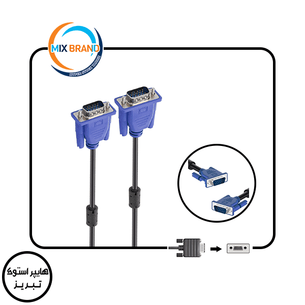 کابل VGA طول 1.8متر