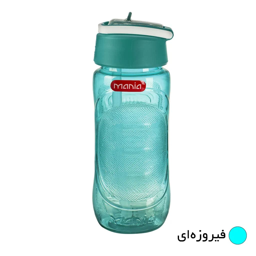 بطری مانیا مدل ورزشی نی دار کد 103111 گنجایش 570 میلی لیتر — تصویر ۵