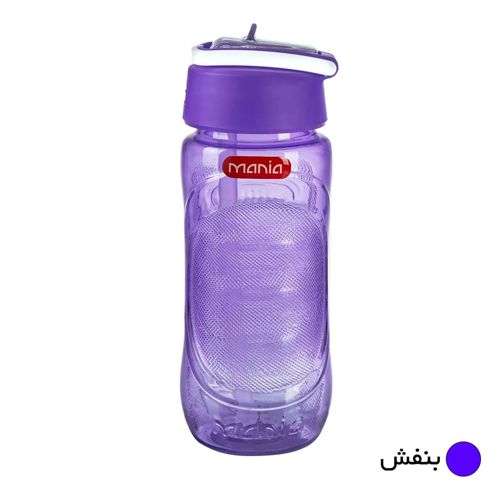 بطری مانیا مدل ورزشی نی دار کد 103111 گنجایش 570 میلی لیتر — تصویر ۴