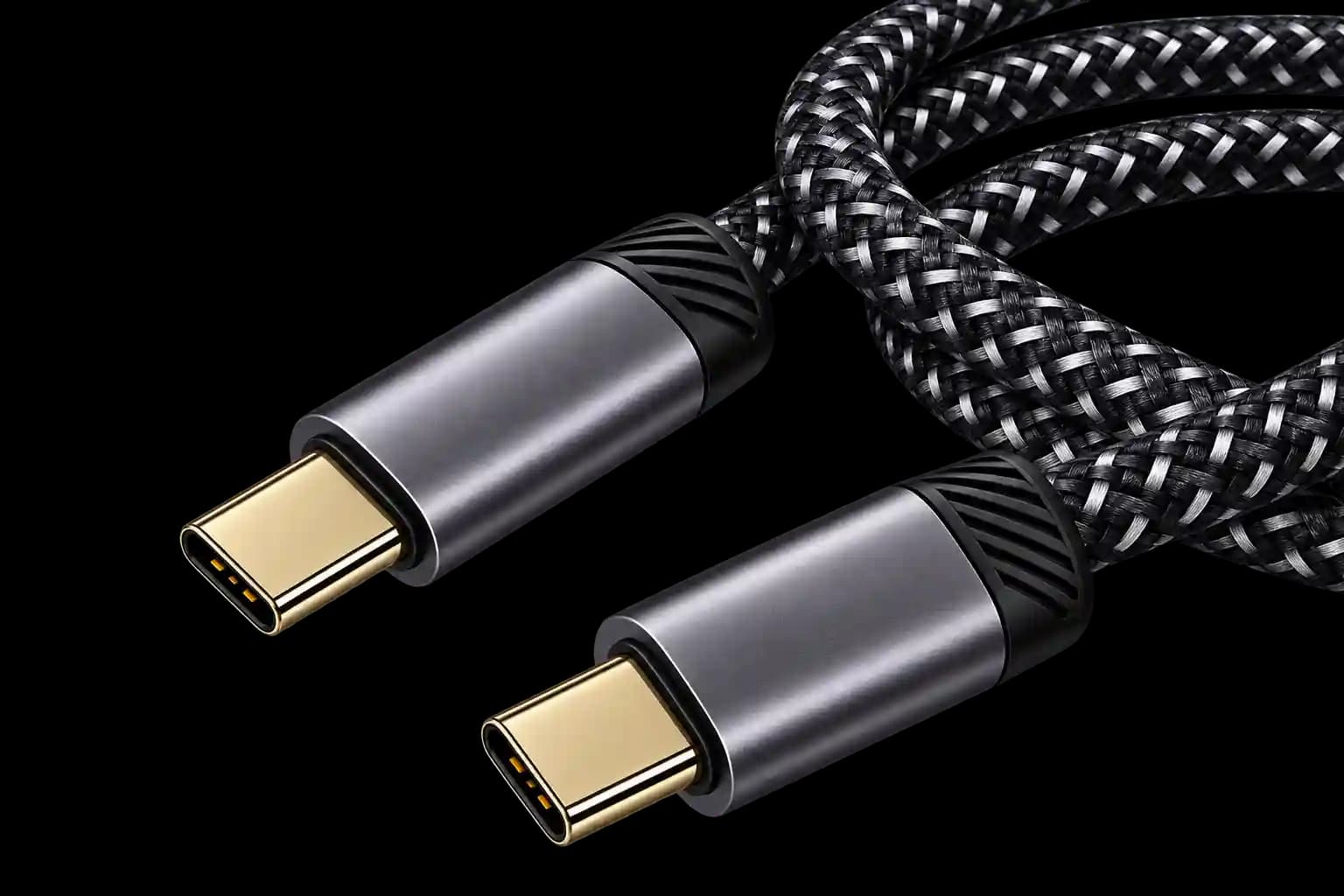 کابل شارژ سریع دو سر تایپ سی ۶۰ وات مدل AC-007 (Super Fast CABLE AC-007 C-C 60W) — تصویر ۶