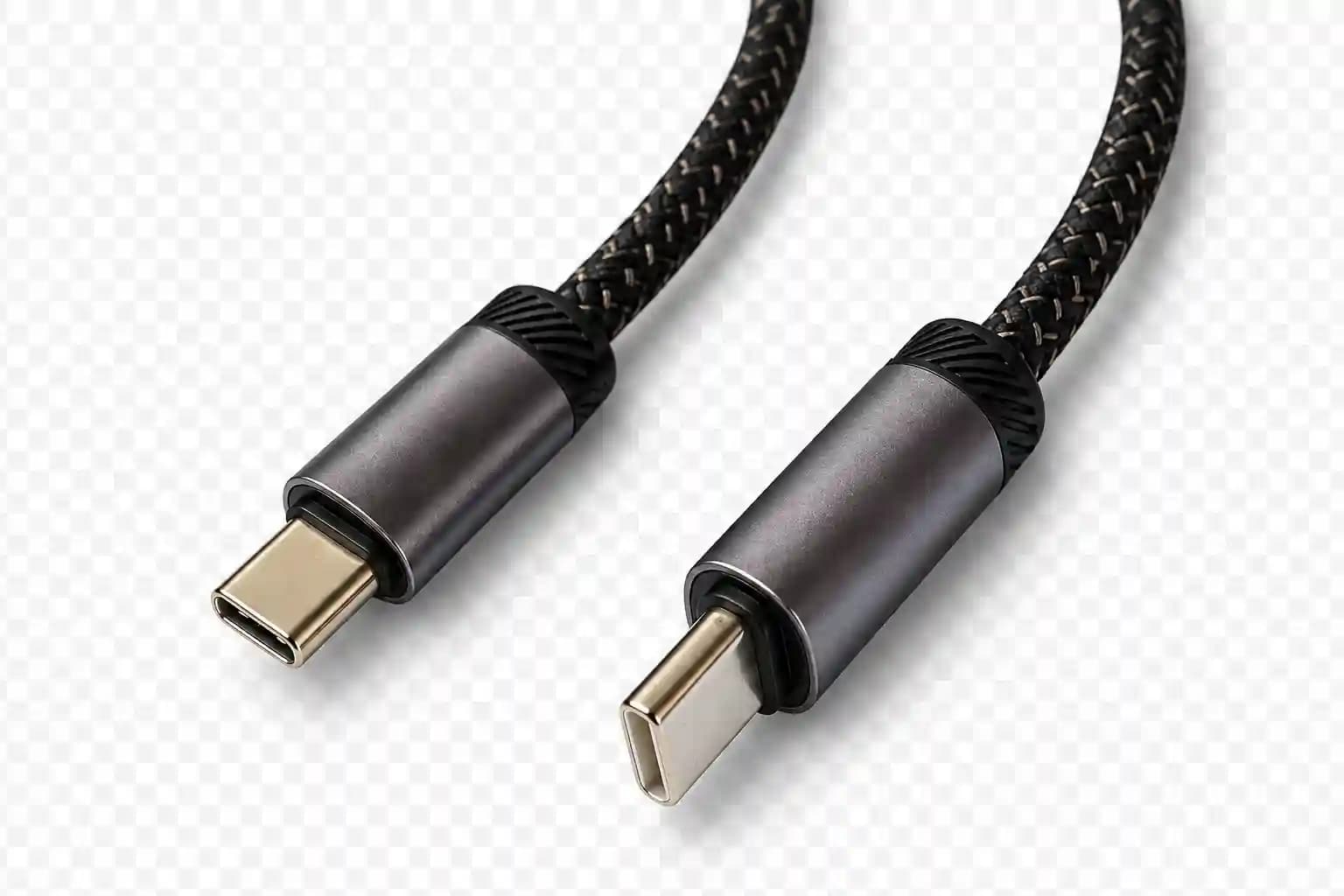 کابل شارژ سریع دو سر تایپ سی ۶۰ وات مدل AC-007 (Super Fast CABLE AC-007 C-C 60W) — تصویر ۵