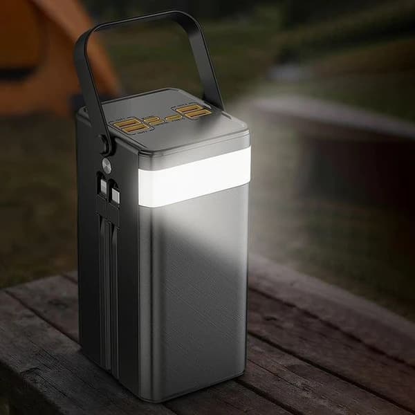 پاور بانک گرین لاین مدل Solar X ظرفیت 60000 میلی آمپر ساعت | Green Lion Solar X 60000mAh Power Bank — تصویر ۴