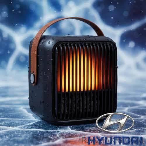 بخاری برقی رومیزی هیوندای (HYUNDAI) | TVN21-005 Hyundai electric table heater — تصویر ۲