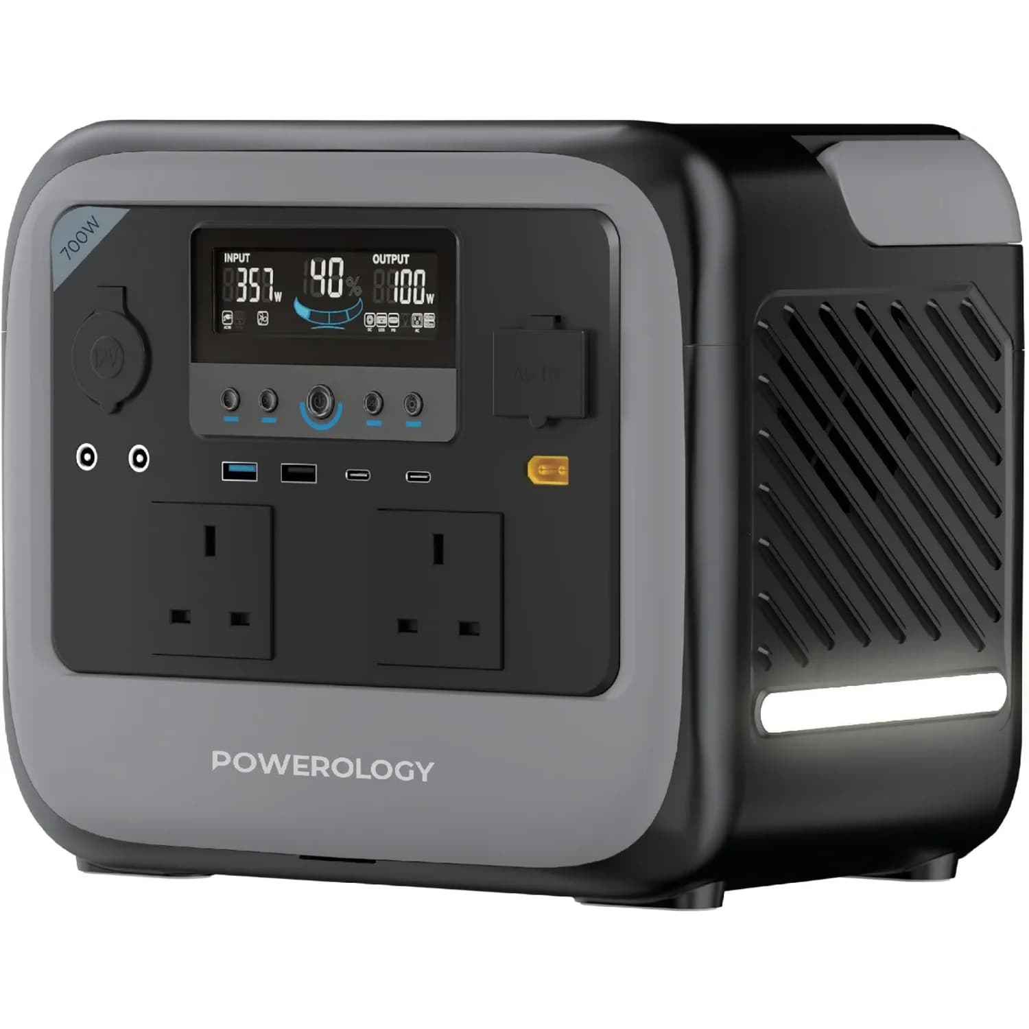پاور استیشن پاورولوژی مدل Powerology Pater II Portable Power Station 700W PWGC700GY