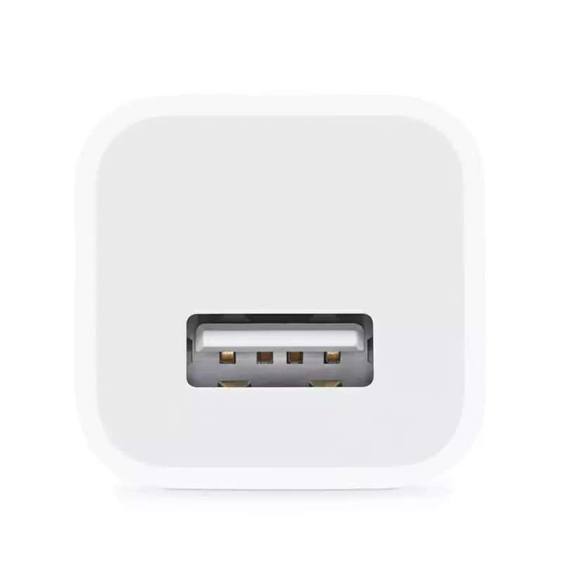 آداپتور 5 وات یو اس بی اپل (اورجینال) — تصویر ۲