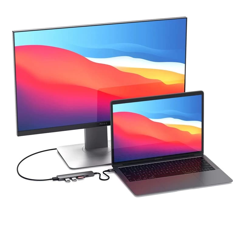 هاب 6 پورت USB-C ساتچی مدل SLIM V2 — تصویر ۴