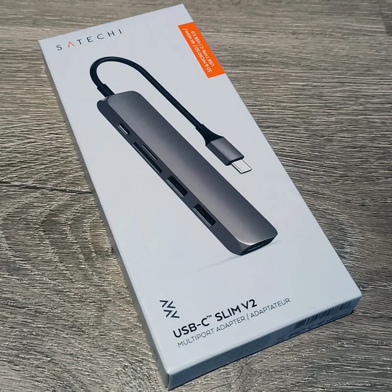 هاب 6 پورت USB-C ساتچی مدل SLIM V2 — تصویر ۶