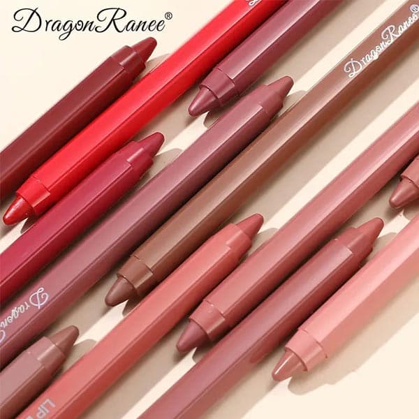 پک رژ مدادی شمعی 12 عددی دراگون رانی (matte lipstick pen dragon ranee) — تصویر ۴