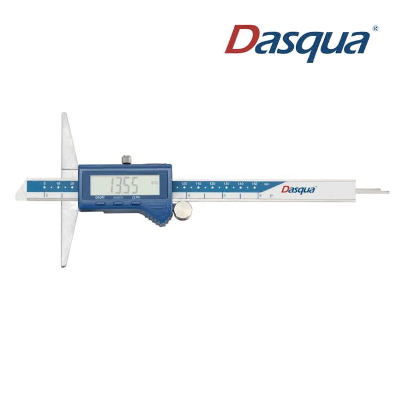 کولیس عمق سنج دیجیتال با نوک سوزنی 15 سانتیمتر مدل DASQUA 2250-2105 داسکوا ایتالیا — تصویر ۲