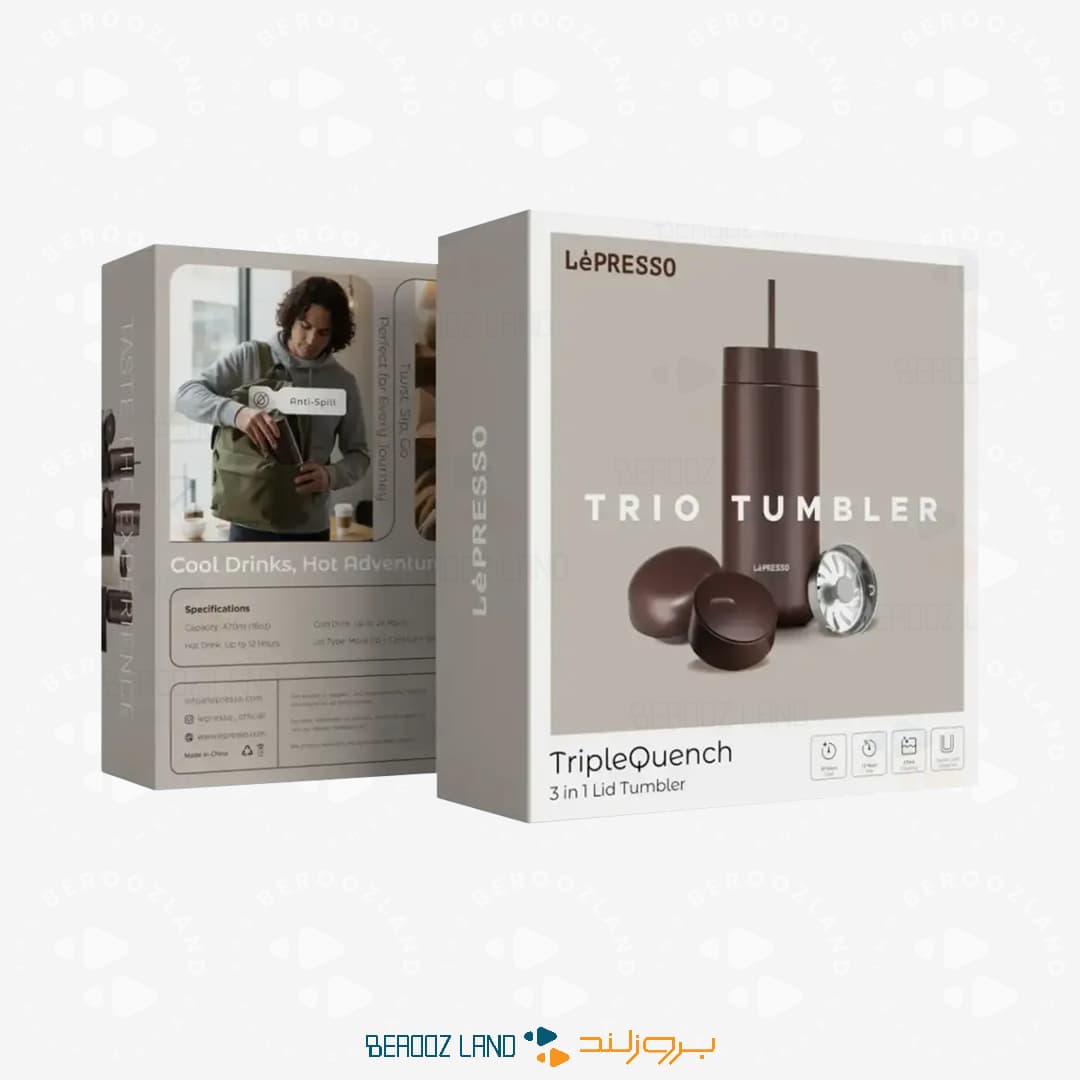 تراول ماگ لپرسو مدل TripleQuench 3-In-1 — تصویر ۲