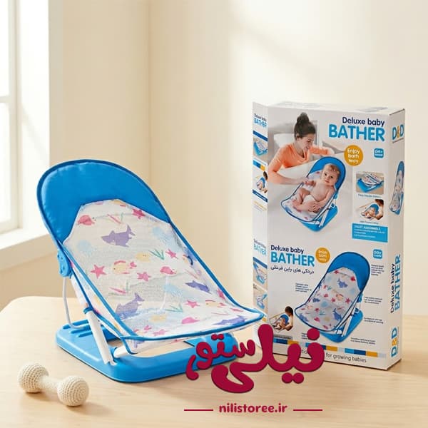 آسان شور نوزاد طرح ماهی برند Hu Baby کد 69841
