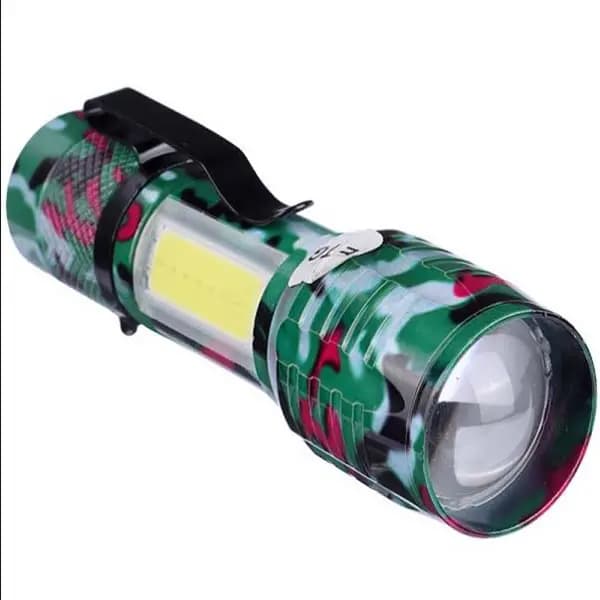 چراغ قوه جیبی ارتشی مدل ZY-513 — تصویر ۲