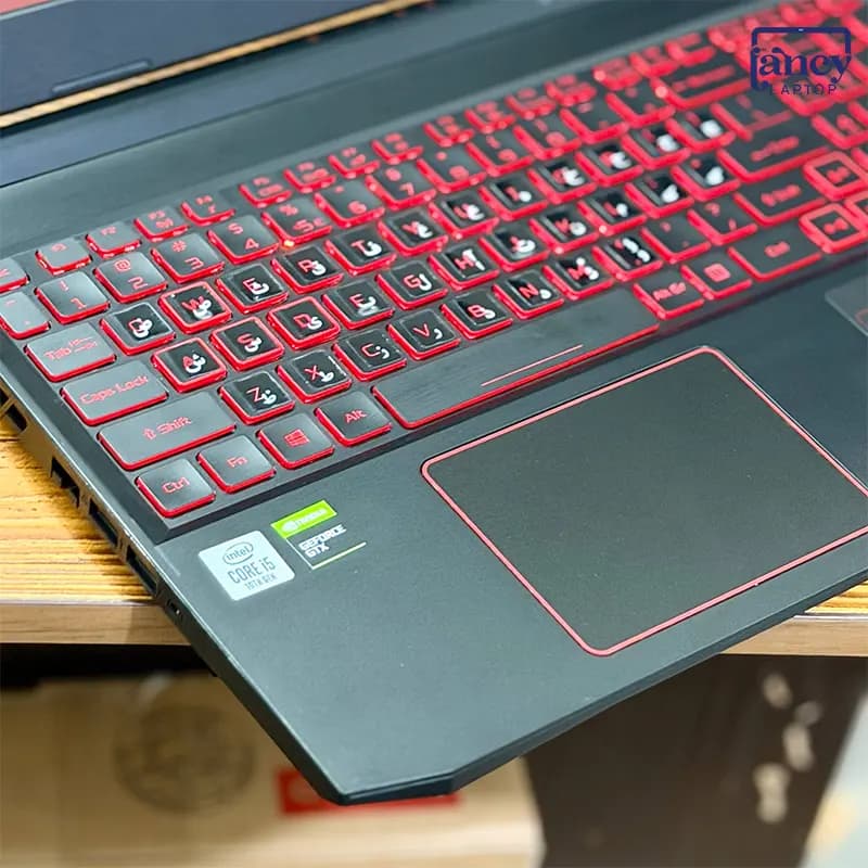 لپ تاپ استوک 15.6 اینچی ایسر Nitro 5 AN515-55 Core i5-10300H 16GB DDR4 256GB SSD GTX 1650 4GB FHD IPS — تصویر ۶