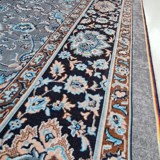 فرشینه باشگاه راهرویی و کناره 1 در 3 طرح طوسی ذغالی کد Roll 107(پس کرایه) — تصویر ۶