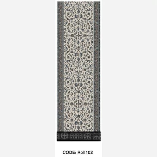 فرشینه باشگاه راهرویی و کناره 1 در 3 طرح نوستالژی کد Roll 102(پس کرایه)