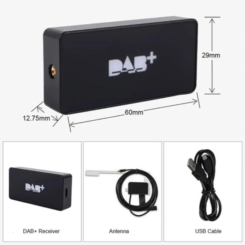 گیرنده رادیو دیجیتال اورجینال ATOTO AC-4475 USB DAB+ — تصویر ۲