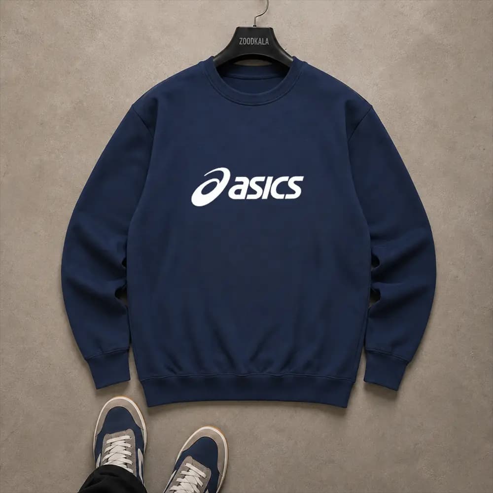 دورس مردانه نخ پنبه طرح اسیکس ASICS | دارای رنگبندی — تصویر ۳