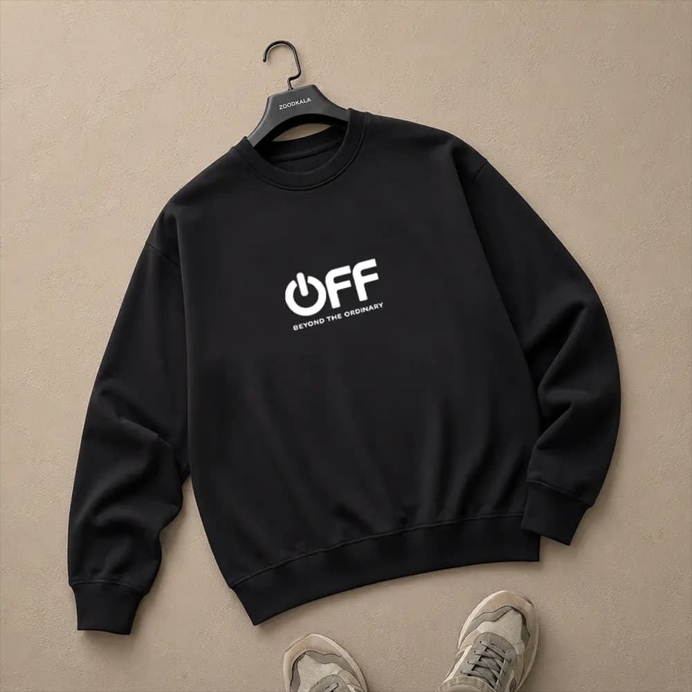 دورس مردانه نخ پنبه طرح آف OFF | دارای رنگبندی — تصویر ۵