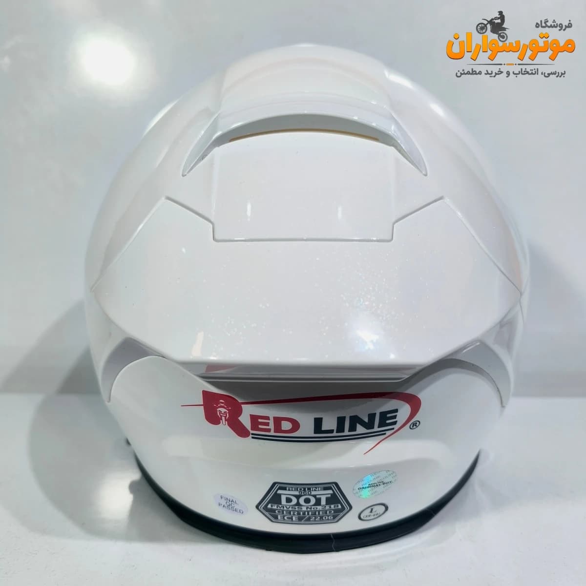کلاه کاسکت REDLINE 960 با فک متحرک و نقاب شفاف — تصویر ۳