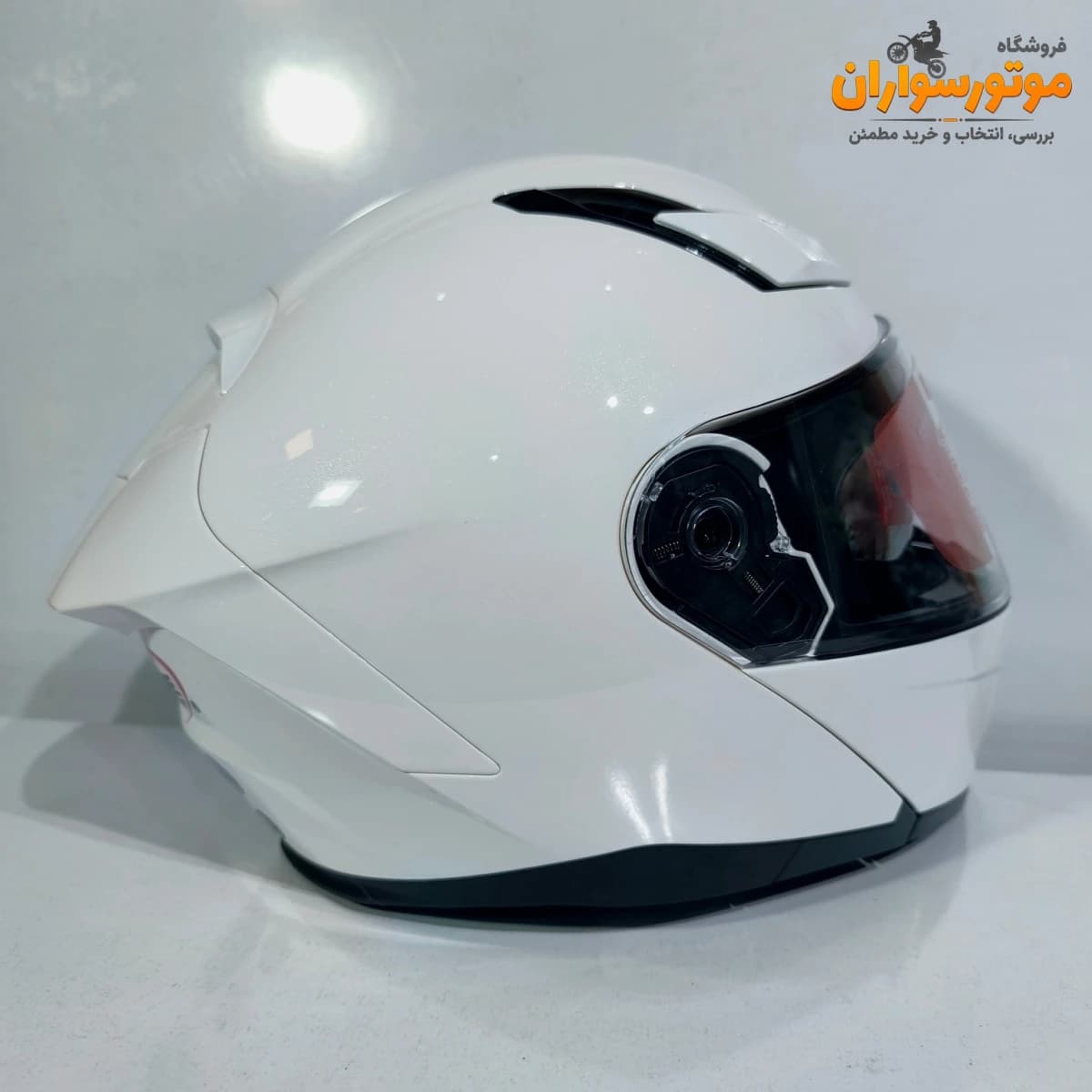 کلاه کاسکت REDLINE 960 با فک متحرک و نقاب شفاف — تصویر ۴
