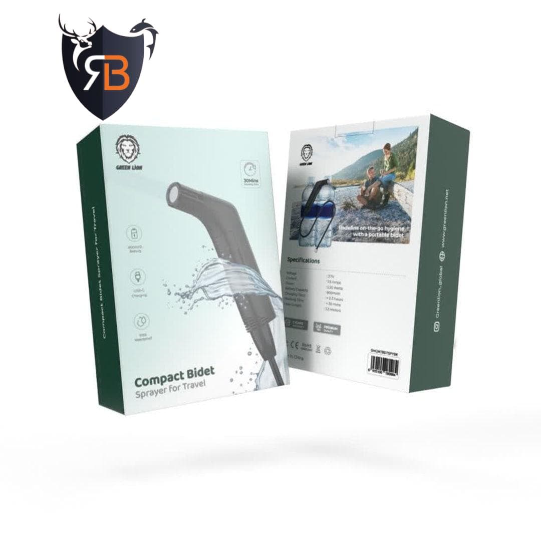 بیده شستشوی شارژی گرین لاین GREEN LION COMPACT BIDET