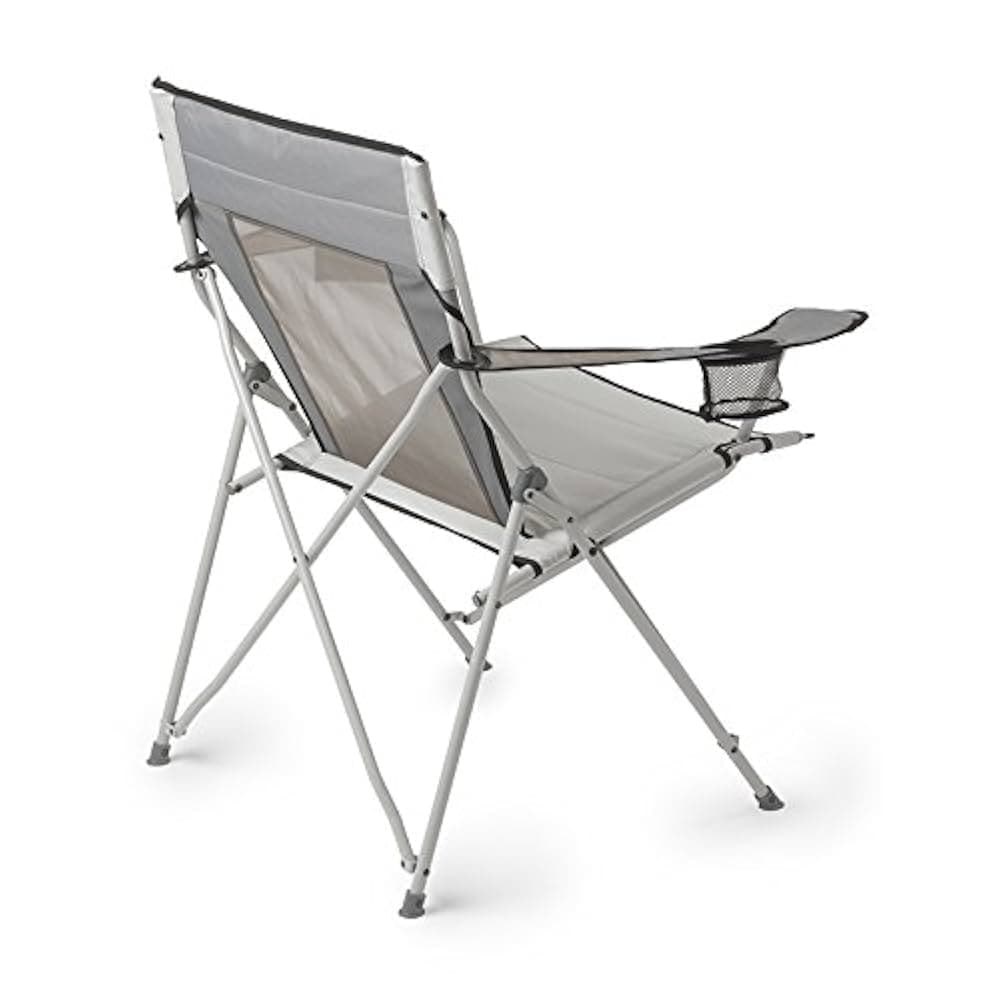 صندلي كمپينگ كور طوسي مدل CORE MESH QUAD CHAIR GREY 40138 — تصویر ۳
