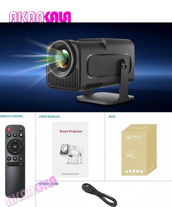 ویدیو پروژکتور HY320 ULTRA HD 4K “فروش عمده” — تصویر ۲