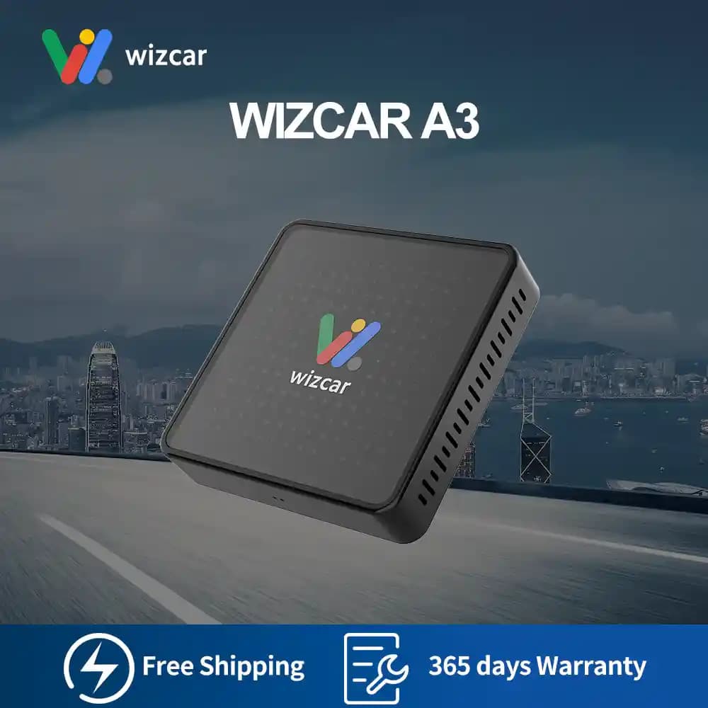 دانگل تبدیل Baidu Carlife به اپل کارپلی و اندروید اتو برند Wizcar مدل A3 — تصویر ۲
