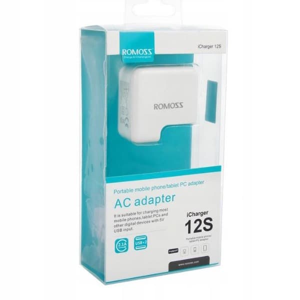شارژر دیواری Romoss AC12S Wall Charger — تصویر ۲