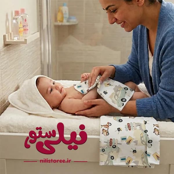 خشک کن ۲ عددی نوزاد برند بیبی فورلایف baby4life کد 6 — تصویر ۲
