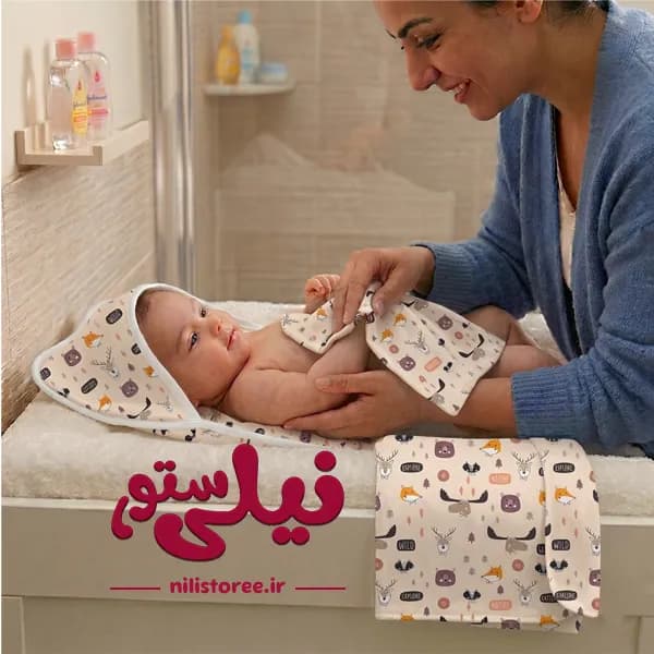 خشک کن 2 عددی نوزاد بیبی فور لایف BABY 4 LIFE کد 1 — تصویر ۲