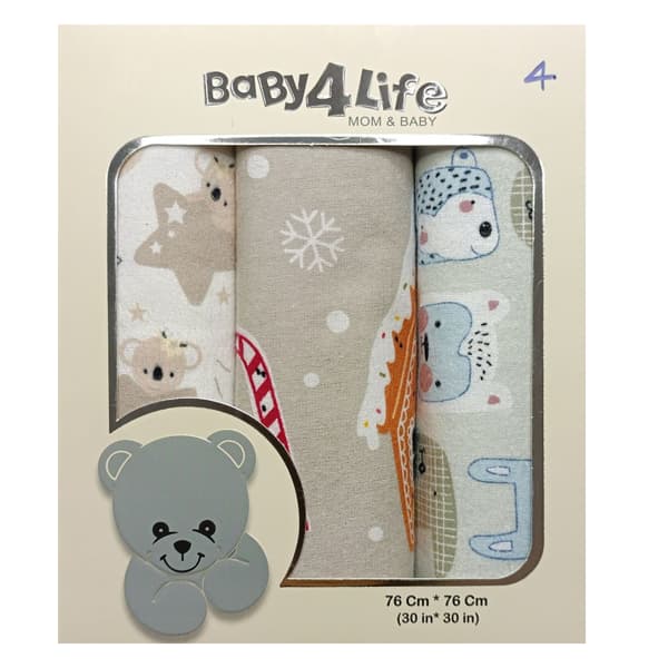 خشک کن جعبه ای 3 عددی نوزاد برند بیبی فورلایف BABY4LIFE کد4