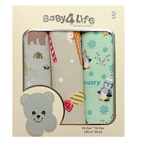 خشک کن جعبه ای 3 عددی نوزاد برند بیبی فورلایف BABY4LIFE کد3