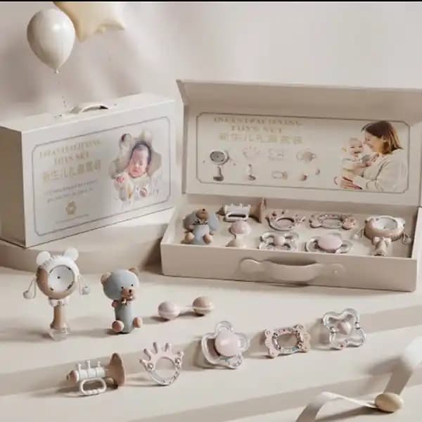 ست جغجغه دندان گیر 8 تکه Infant Pacifying Toys Set کد 3780
