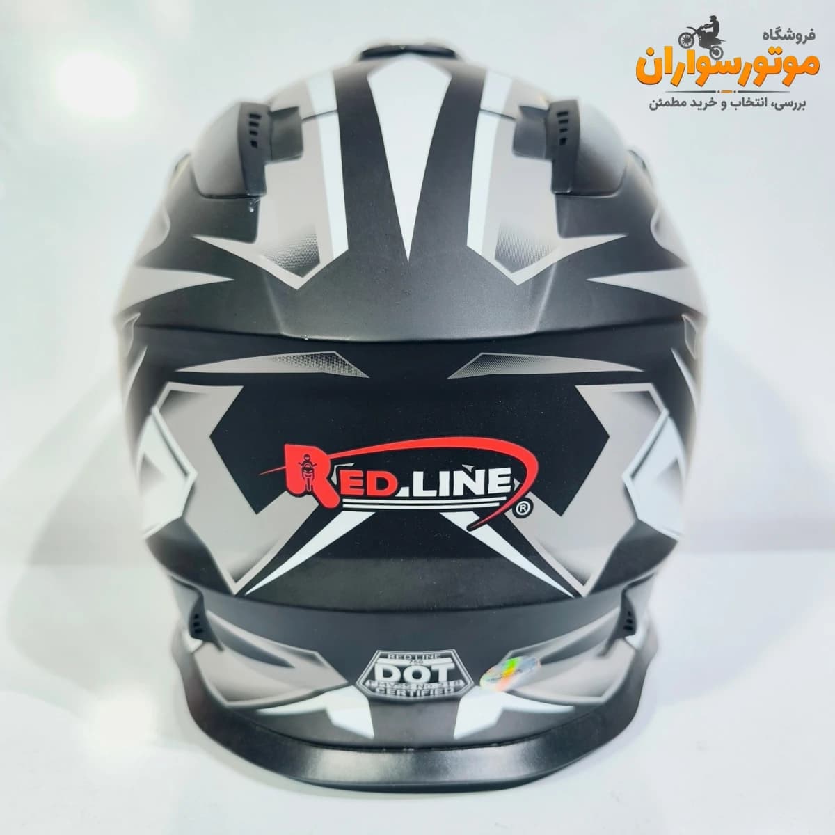 کلاه کاسکت کراسی ردلاین Redline کد RE60 — تصویر ۳