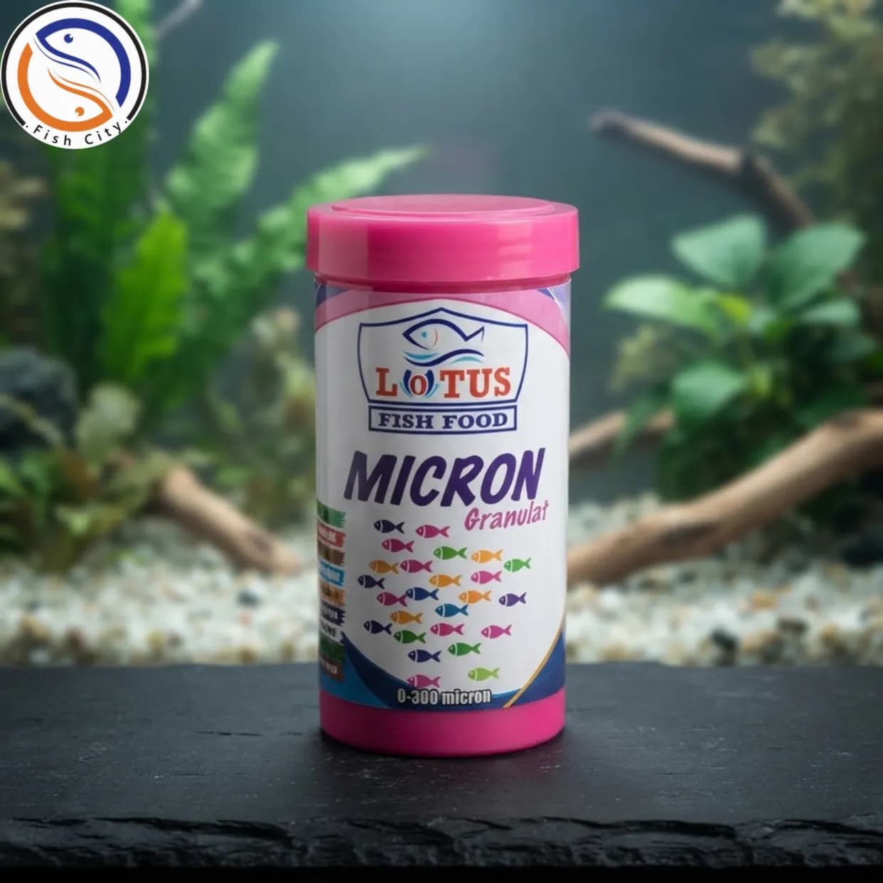 غذاماهی اکواریوم برند لوتوس مدلMicron Granulat