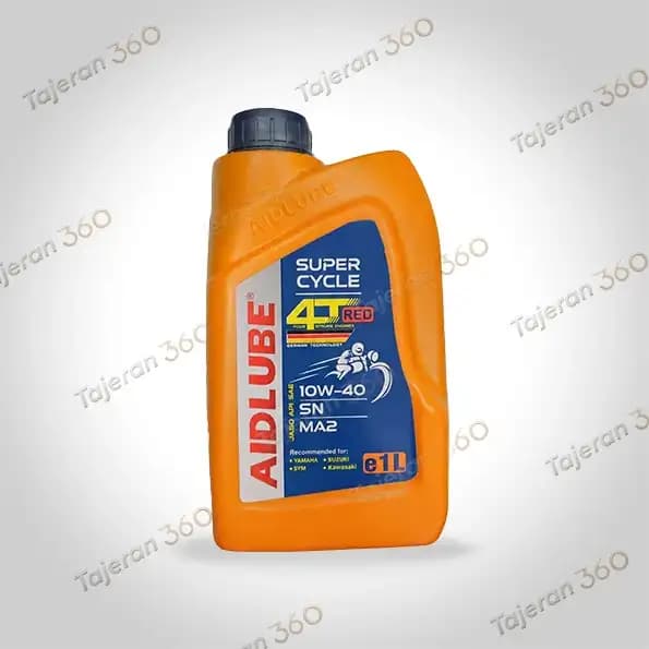 روغن موتور ایدلوب Aidlube RED 10W40 JASO MA2 SN حجم 1 لیتر
