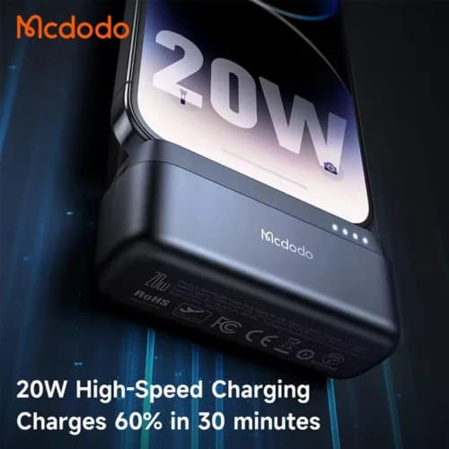 پاور بانک فست شارژ 5000 مک دودو Mcdodo MC-628 PD 20W — تصویر ۴