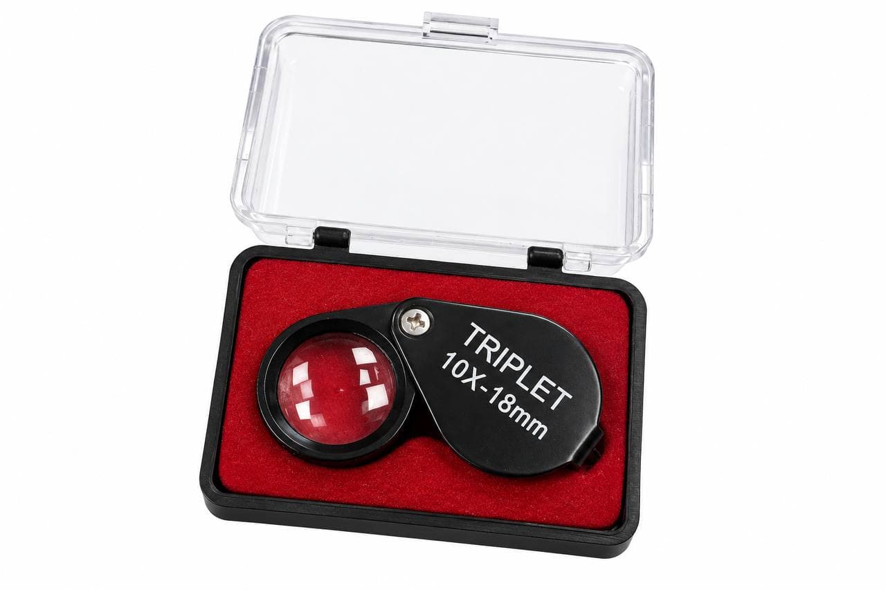 لوپ 10X 18 mm triplet چینی