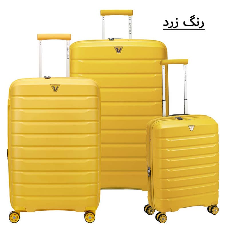ست 3 عددی چمدان رونکاتو مدل باترفلای کد 418180 — تصویر ۶