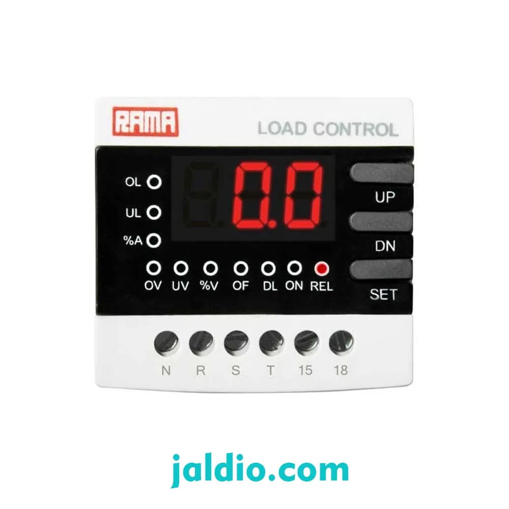 کنترل فاز بار دیجیتال طرح کمکی 0.5 تا 25 آمپر راما اسپادانا کد C5