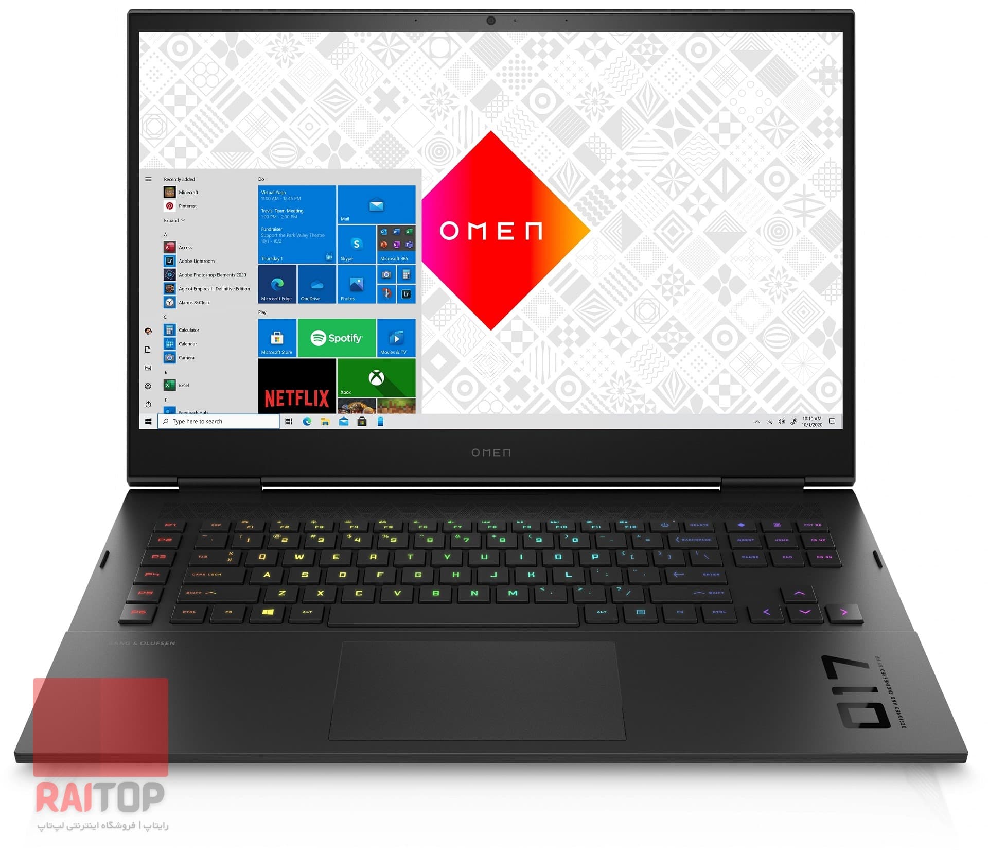لپ تاپ گیمینگ 17 اینچی HP مدل Omen 17-CM2 13700HX 4070