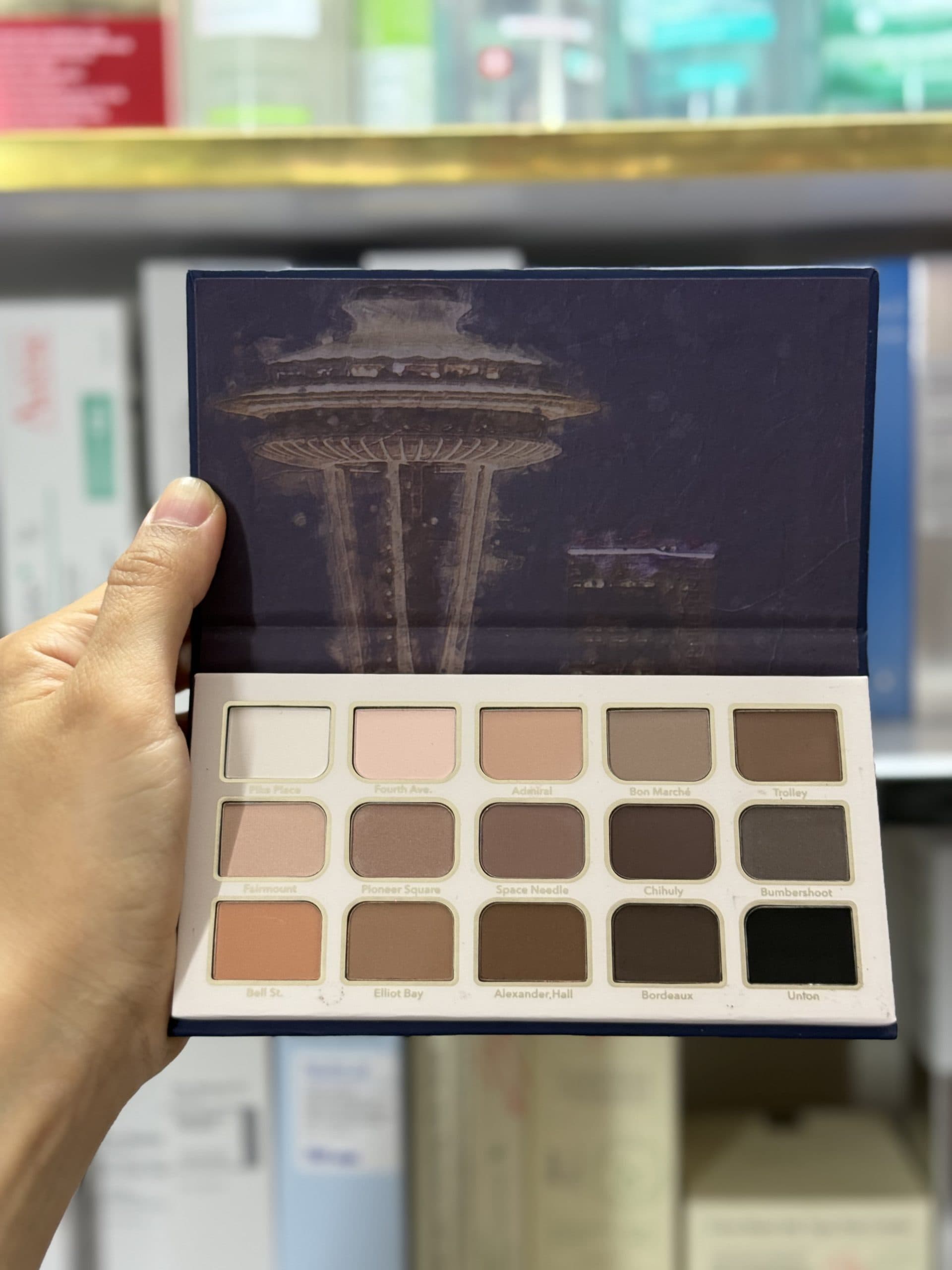 پالت سایه شیگلم مدل Show Time In Seattle — تصویر ۲