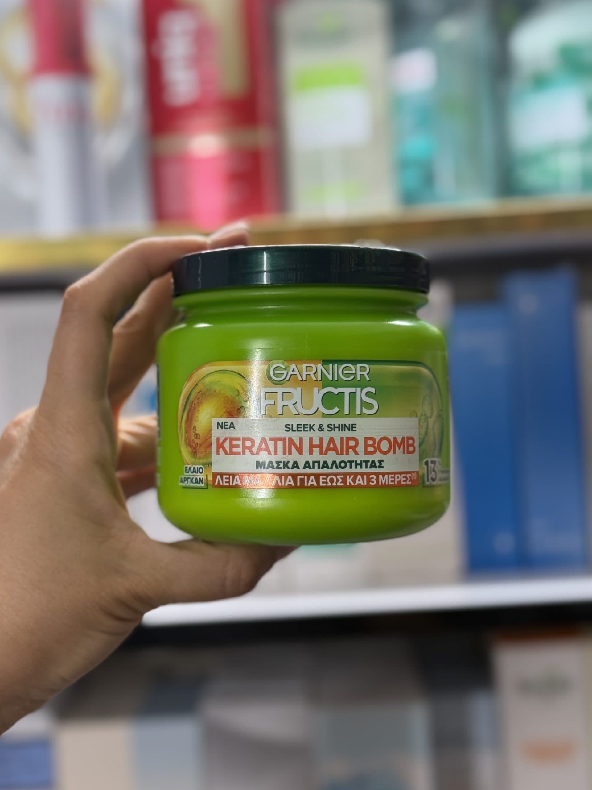ماسک مو بمب کراتین گارنیر مدل Keratin Hair Bomb — تصویر ۲