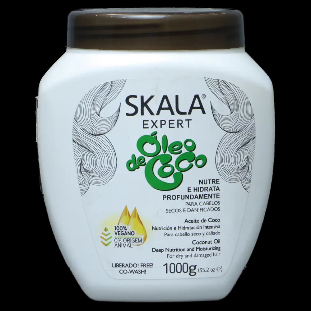 ماسک موی روغن نارگیل اسکالا مناسب موهای خشک و آسیب دیده حجم 1000 میلی لیتر