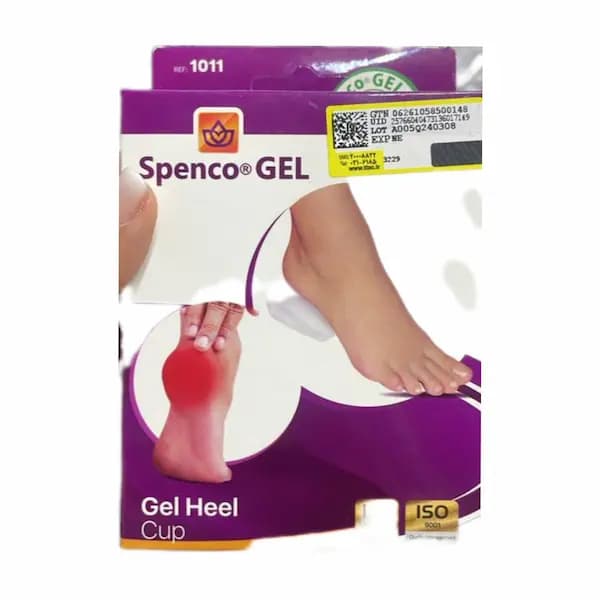 نیم کفی خار پاشنه اسپنکوژل سایز بزرگ (Spencogel Gel Heel)