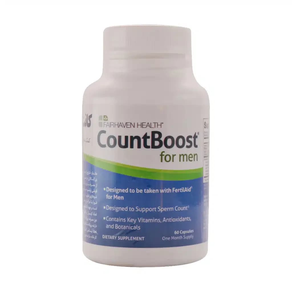 کپسول کانت بوست فیرهون هلث برای مردان 60 عدد (Fairhaven Health CountBoost For Men) — تصویر ۲
